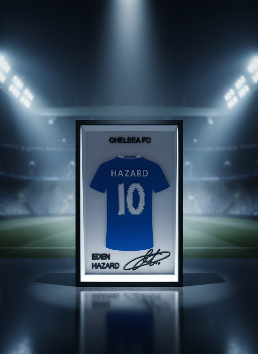 Eden Hazard Jersey Frame
