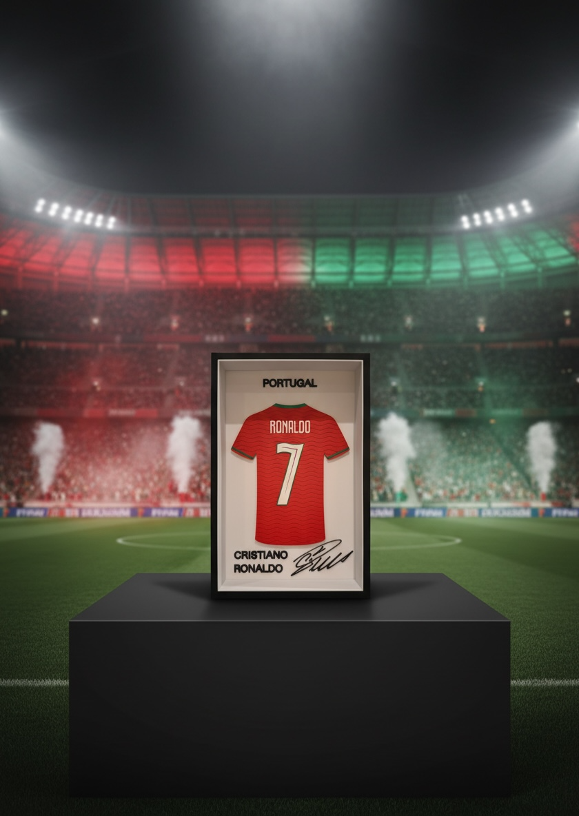 Cristiano Ronaldo Portugal Journey Frame