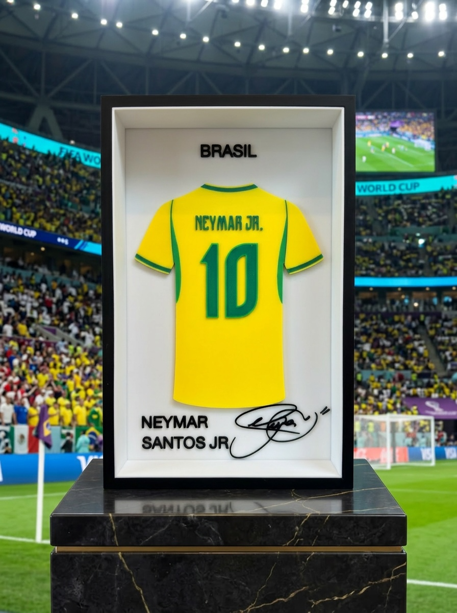 Neymar Jr. Brasil Journey Frame