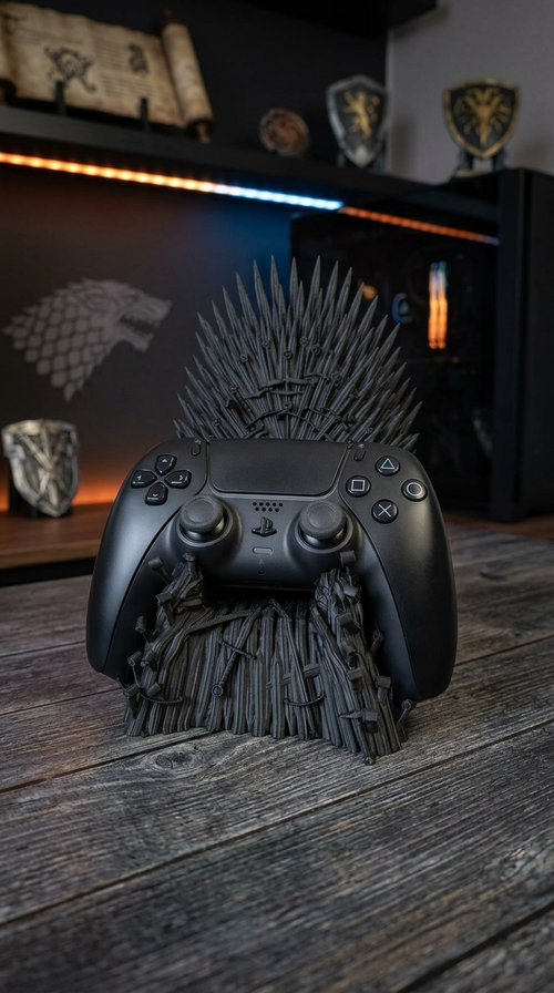 Iron Throne Controller Stand – Rule Your Gaming Setup