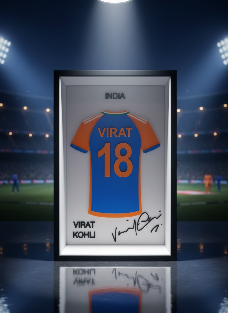 Virat Kohli | The India Blue Legacy Frame